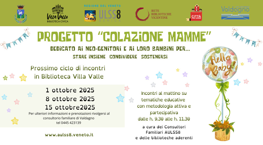 Colazione mamme incontri ottobre 2025