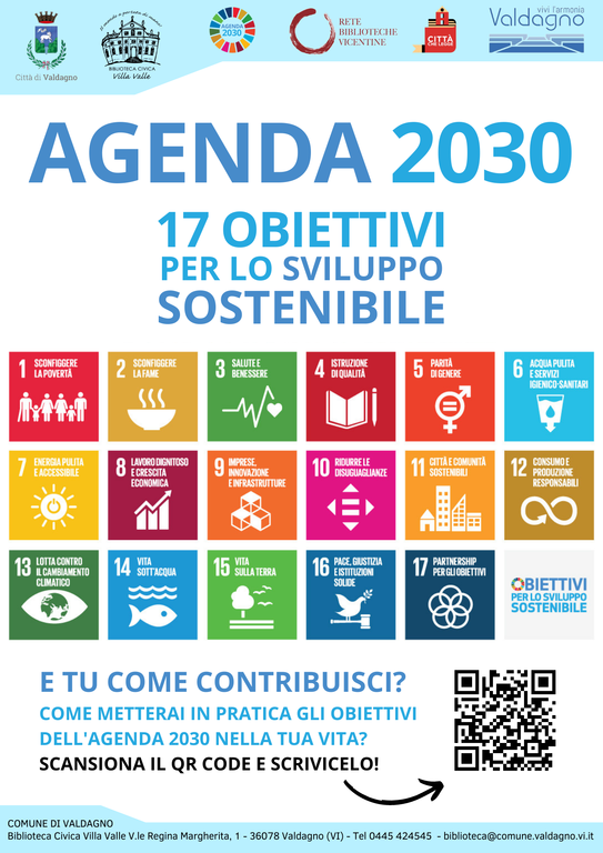 Agenda 2030 - 17 obiettivi per lo sviluppo sostenibile!