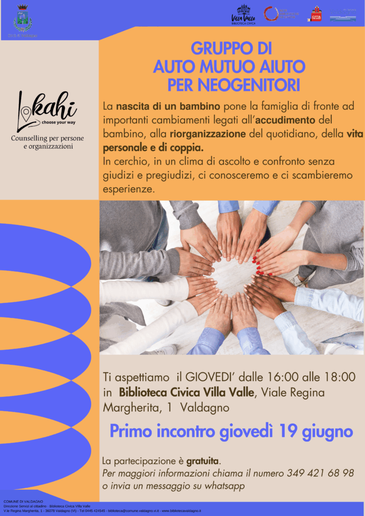 In cerchio, in un clima di ascolto e confronto senza giudizi e pregiudizi, ci conosceremo e ci scambieremo esperienze.