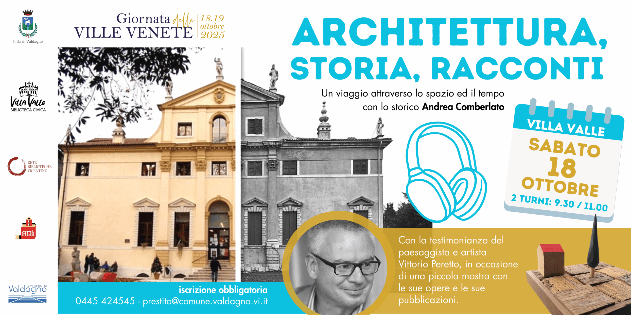 Architettura, storia, racconti. Visita a Villa Valle