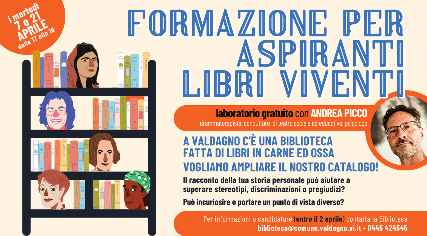 formazione per aspiranti libri viventi
